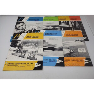PS Mopar Parts & Service Facts Magazine Vol 3 1959 Lot of 7 Boston Motor
